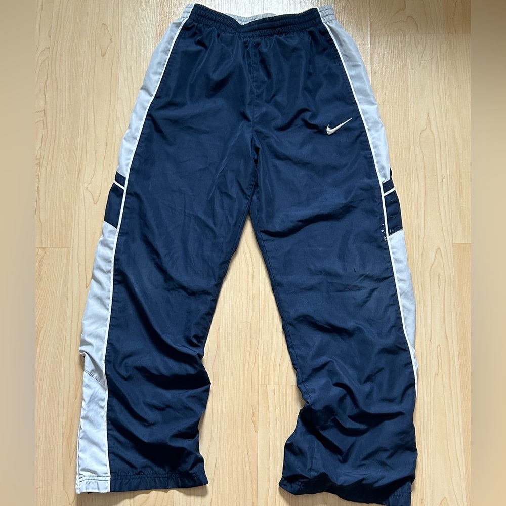 Navy Blue Nike Track Pants